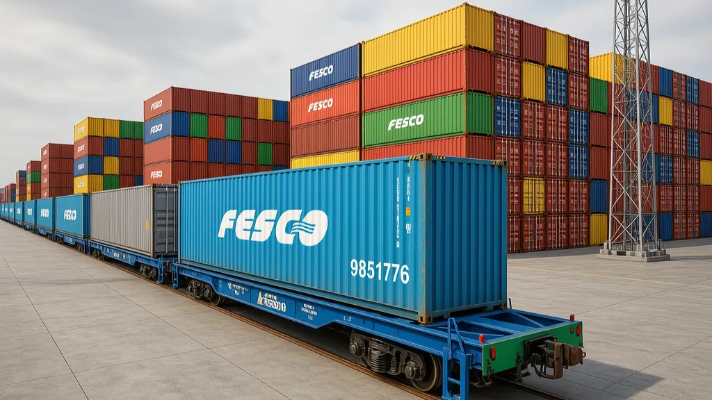 Fesco нарастила перевозки грузов из Китая на 72%