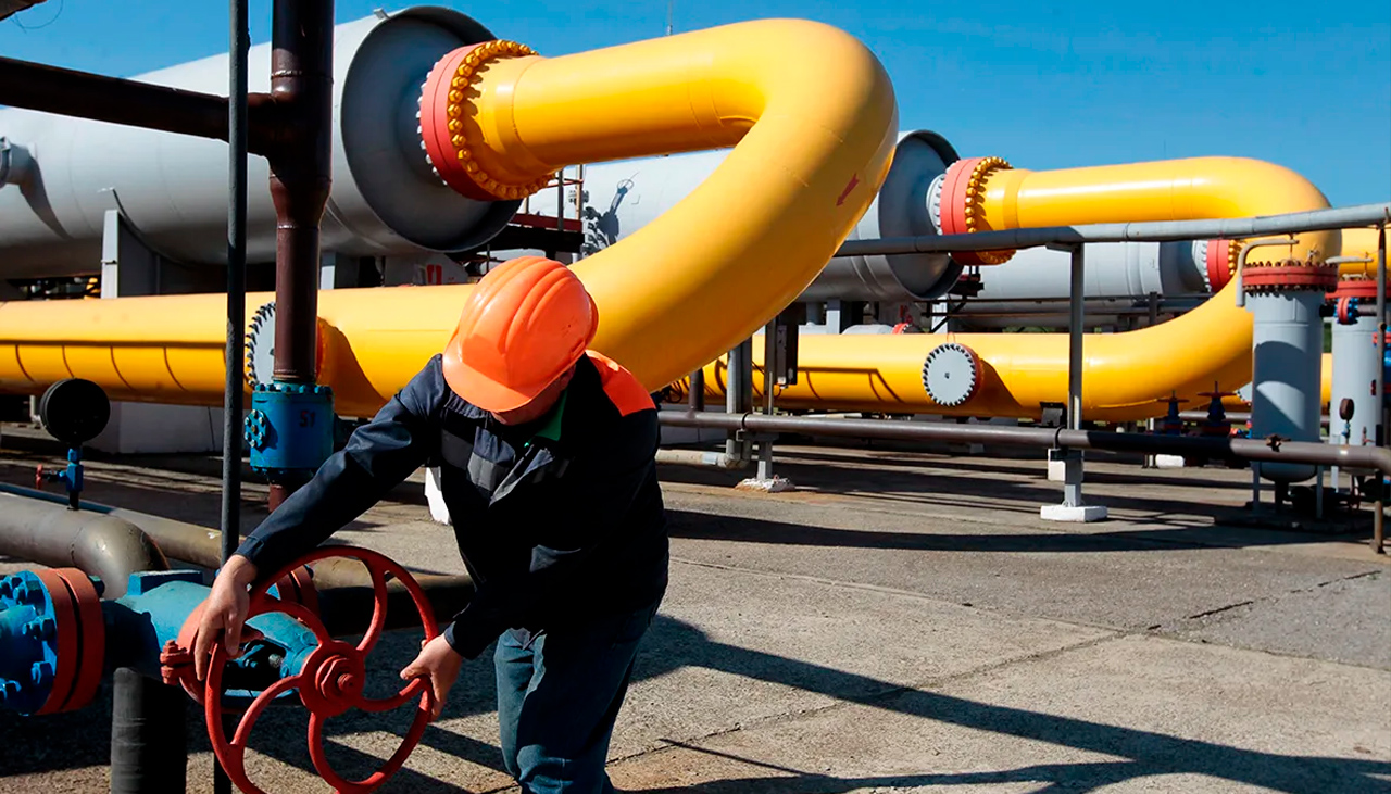 Россия качает газ