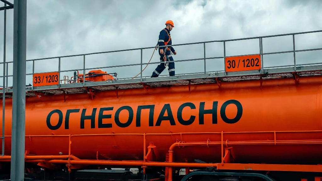 Топливо берет с места в барьер